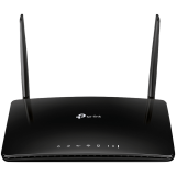 TP-Link Archer MR500 AC1200 4G LTE Advanced Cat6 Gigabit Router, Build-In 300Mbps 4G+ LTE Advanced Modem, 867 Mbps at 5 GHz + 300 Mbps at 2.4 GHz, 4G+ Cat6 300/50 Mbps, 2× Antennas, 3× G LAN Ports, 1× G WAN/LAN Port, LTE-FDD/LTE-TDD/DC-HSPA+/HSPA+