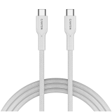 CANYON cable OnWire 60CL C-C 60W COLOR Braided 1m White