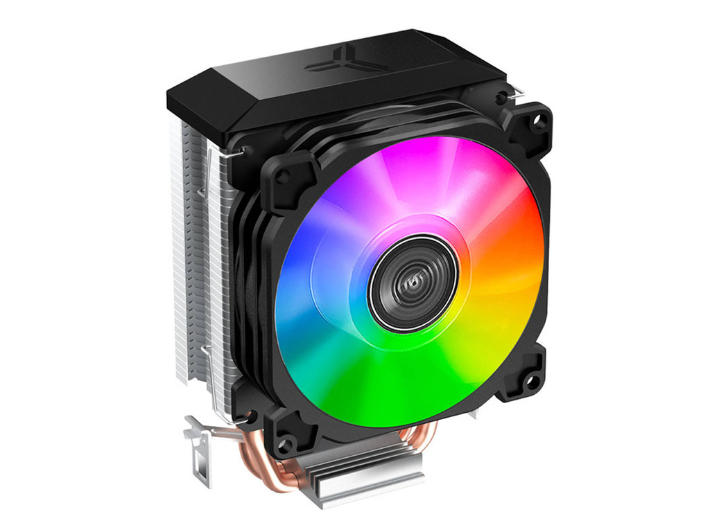 Jonsbo CR-1200E CPU cooler RGB 92mm fan argb LEDs, black-silver - Image 2