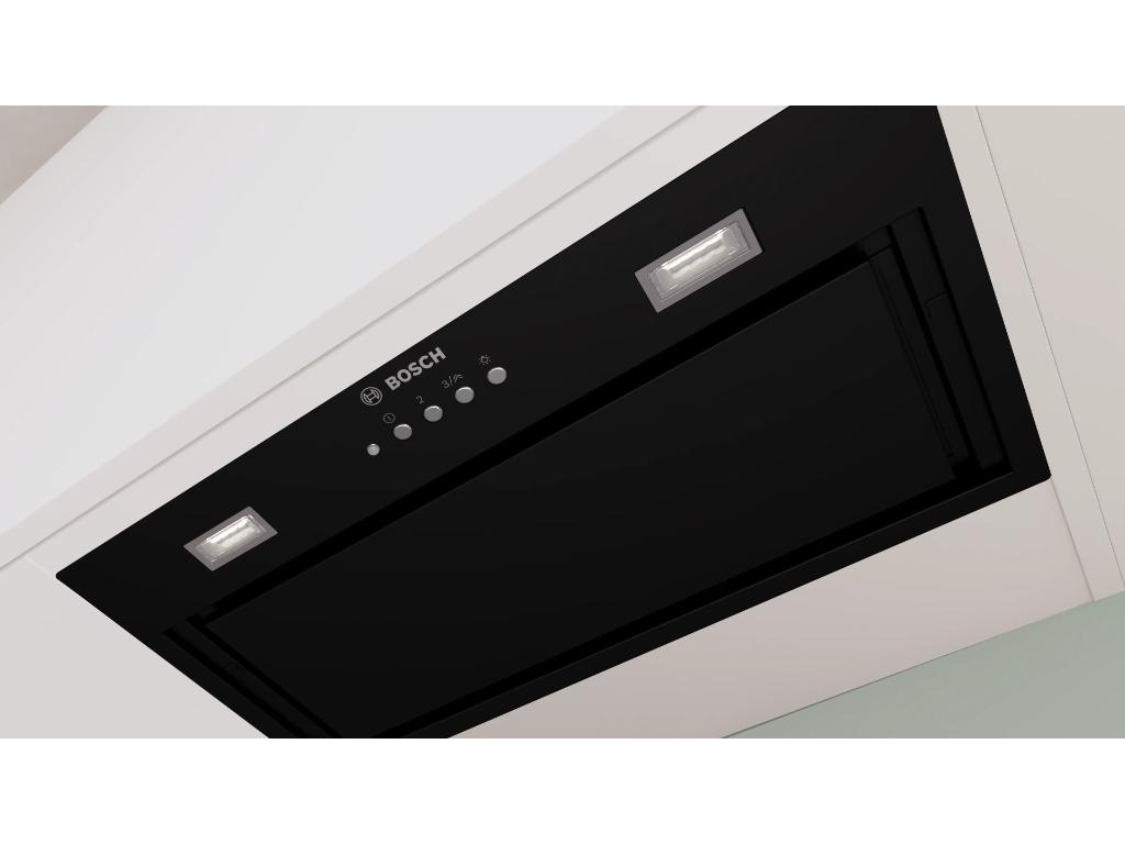 BOSCH Potpuno ugradbena napa, Serie 6|, CRNA,645 m3/h, 60 cm,66dB,Led rasvjeta - Image 2