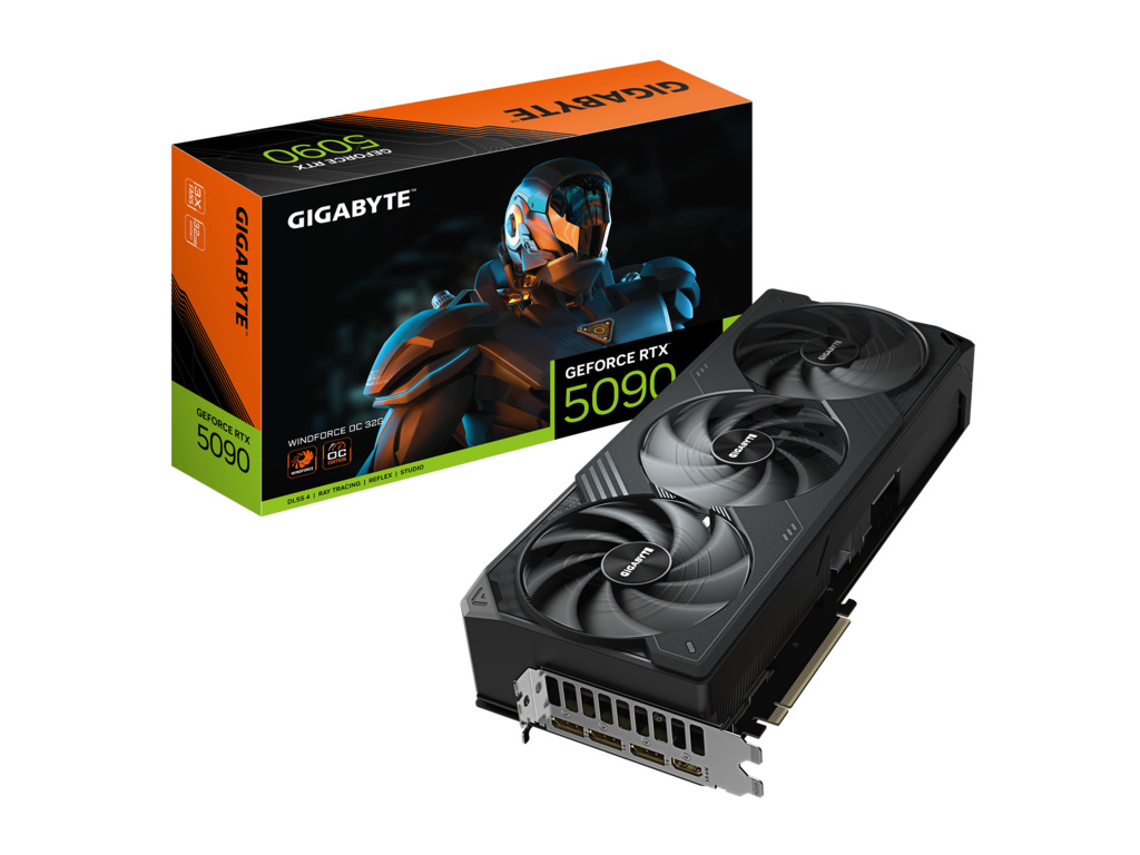 Gigabyte 5090 Windforce OC 32G32GB GDDR7, 512-bit3x DP, 1xHDMI - Image 2