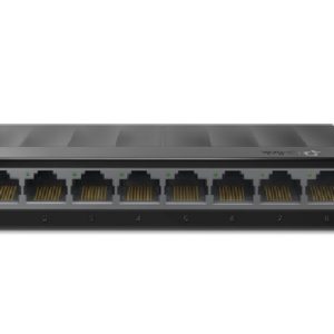 LiteWave 8-Port Gigabit Desktop Switch, 8 Gigabit RJ45 Ports, Desktop Plastic Case