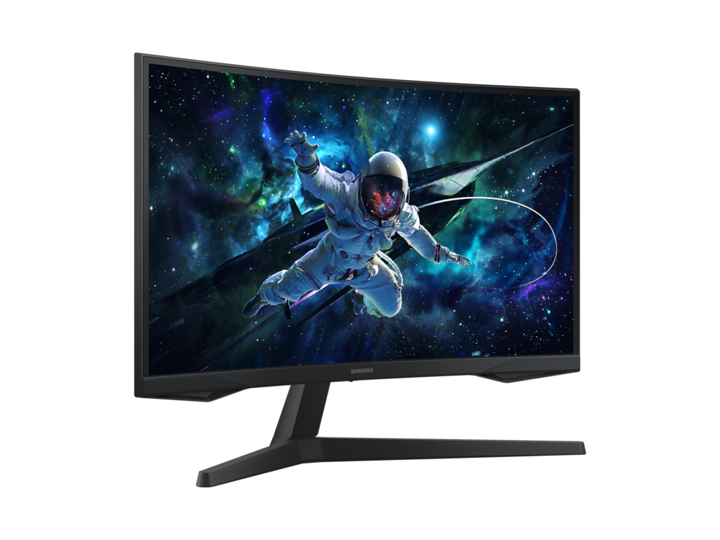 27'' WQHD Odyssey Gaming G55C165Hz,1ms,300cd,HDMI,DP,HDR10,VESA 75x75,Tilt,Crna boja - Image 2
