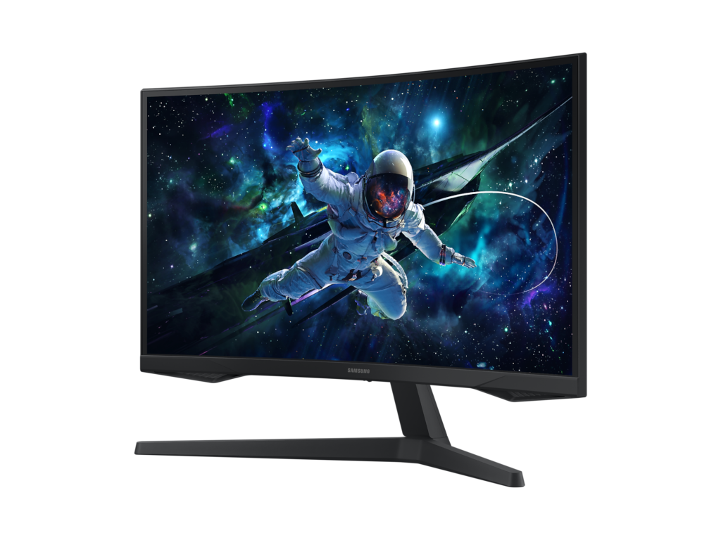 27'' WQHD Odyssey Gaming G55C165Hz,1ms,300cd,HDMI,DP,HDR10,VESA 75x75,Tilt,Crna boja - Image 5