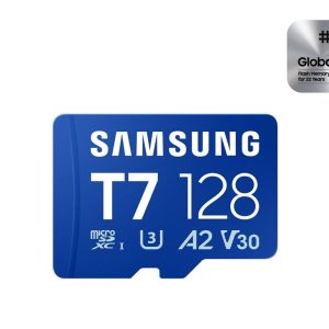 Samsung Micro SD 128GB T7Up to 170MBs