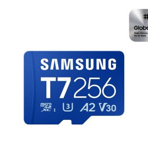 Samsung Micro SD 256GB T7Up to 170MBs