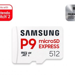 Samsung Micro SD 512GB Expressup to 800MB/sworks with Nintendo Switch 2