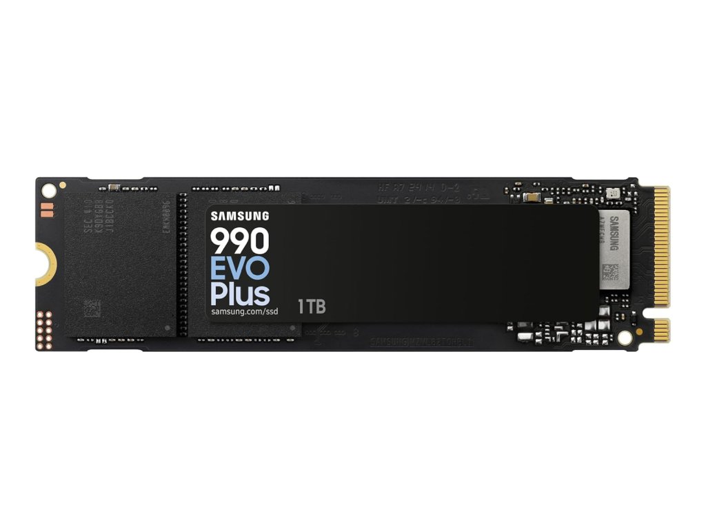 Samsung SSD 990 EVO PLUS 1TBNVMe M.2,PCIe 4.0 x47250MB/s read,6300MB/s write - Image 2