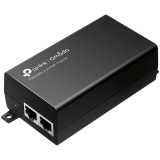 TP-Link PO260s 2.5G PoE+ Injector Adapter, 1x 2.5G PoE Port, 1x 2.5G Non-PoE Port, 802.3at/af Compliant, Data and Power Carried over The Same Cable Up to 100 Meters, Plastic Case, Pocket Size