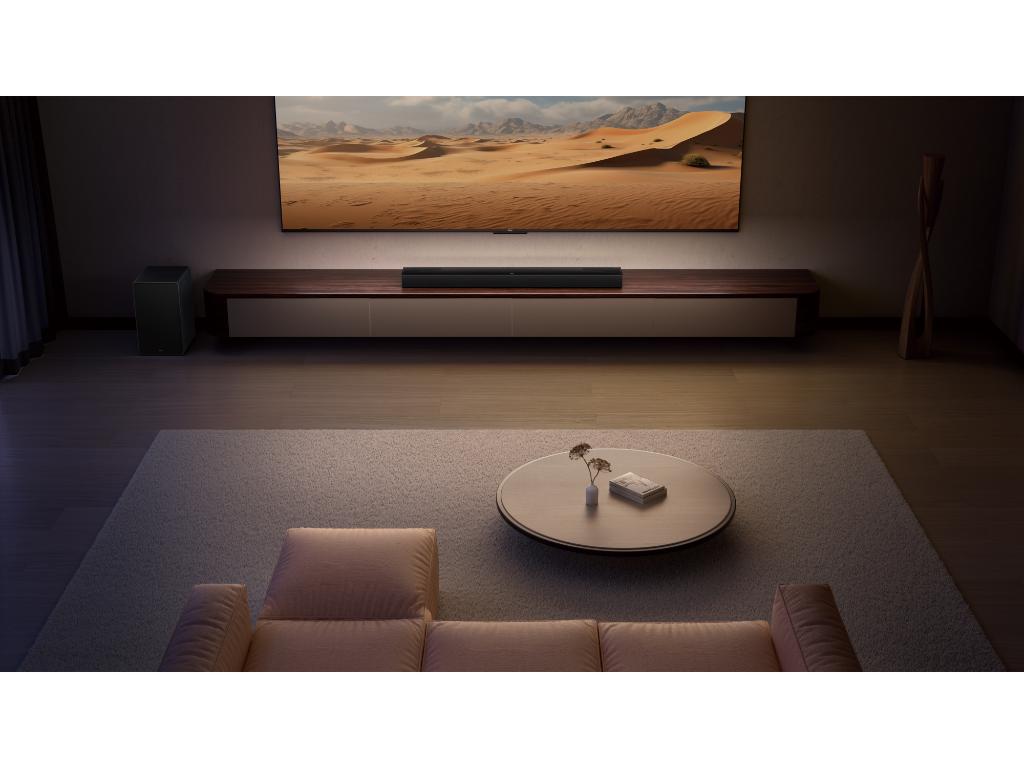 TCL Soundbar Q75HE;Wireless SW DTS:X Dolby Atmos;620W 96dB AI sonic crna - Image 2