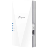 TP Link AX1800 Wi-Fi 6 Range Extender, 2.4GHz and 5GHz, 1 Gigabit Ethernet Port, 574 Mbps at 2.4GHz, 1201 Mbps at 5GHz, WPS Button, Reset Button, 2 Internal Antennas