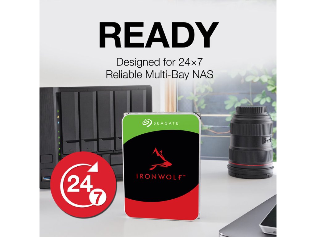 SEAGATE HDD NAS IronWolf (3.5''/4TB/SATA 6Gb/s/rpm 5400) - Image 3