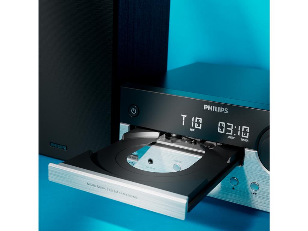 Philips Mini linija TAM4205M2CD; MP3-CD; USB; FM; BT;RMS 80W; LED zaslon; daljinski - Image 4