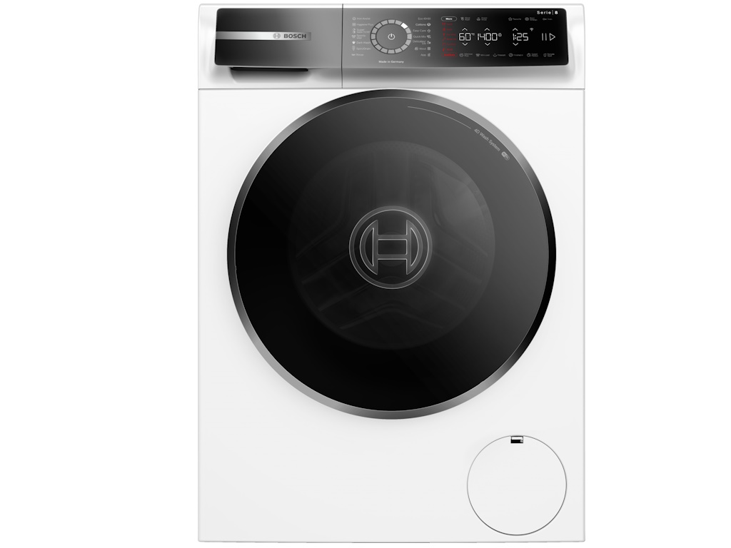BOSCH perilica rublja Serie 8|, 9 kg, 1400 rpm, Iron Assist, Mini load, ActiveWater Plus