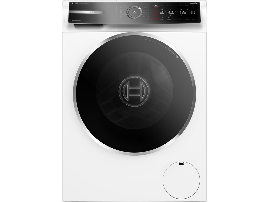 BOSCH perilica rublja Serie 8|,10 kg, I-DOS,A,IronAssist,1400 rpm,HomeConnect