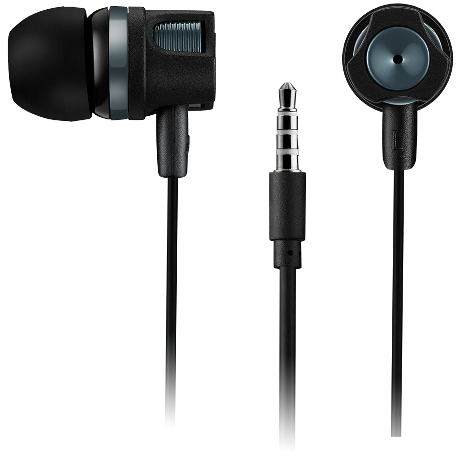 CANYON headphones EP-3 Mic 1.2m Dark Grey - Image 3