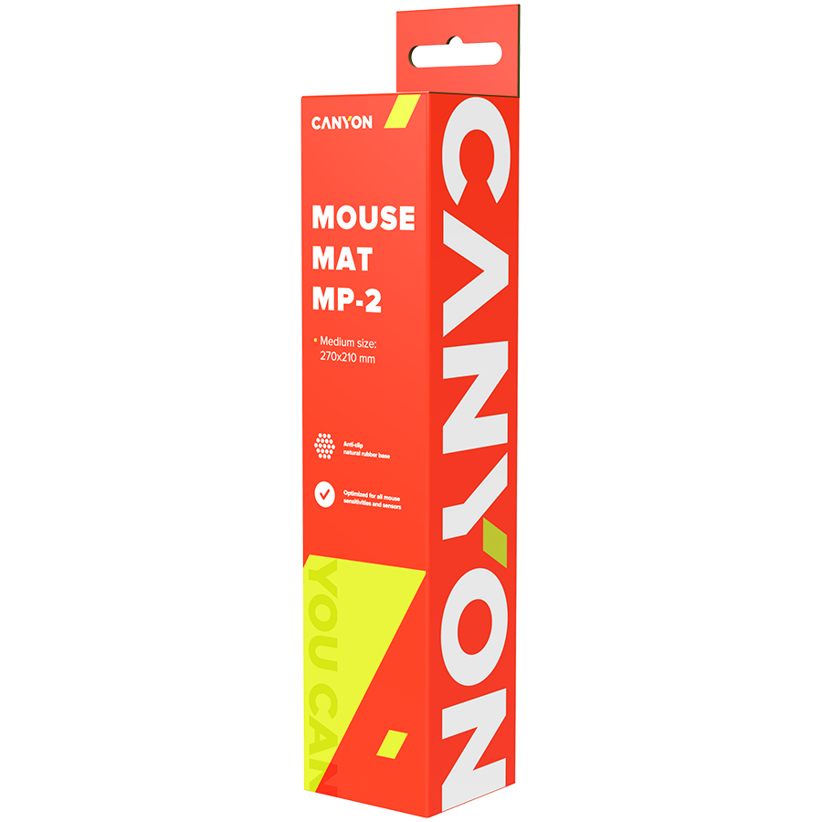 CANYON pad MP-2 270x210mm Black - Image 4