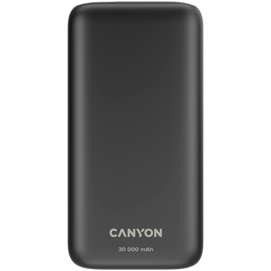 CANYON power bank PB-301 LED 30000 mAh PD 20W QC 3.0 Black - Image 2