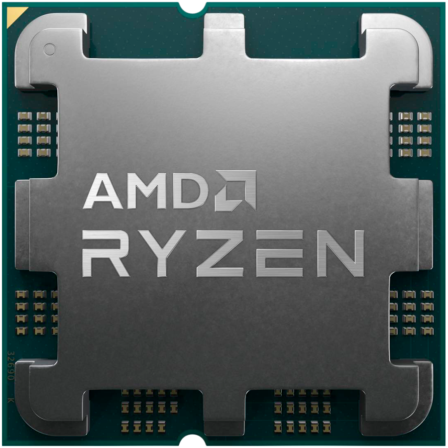 AMD CPU Desktop Ryzen 5 6C/12T 7500F (5.2GHz Max, 38MB,65W,AM5) Tray - Image 2