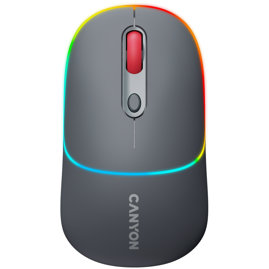 CANYON mouse MW-22 2in1 BT/ Wireless Dark Grey - Image 2