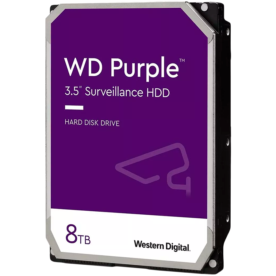 HDD Video Surveillance WD Purple 8TB CMR, 3.5'', 256MB, 5640 RPM, SATA, TBW: 180 - Image 2