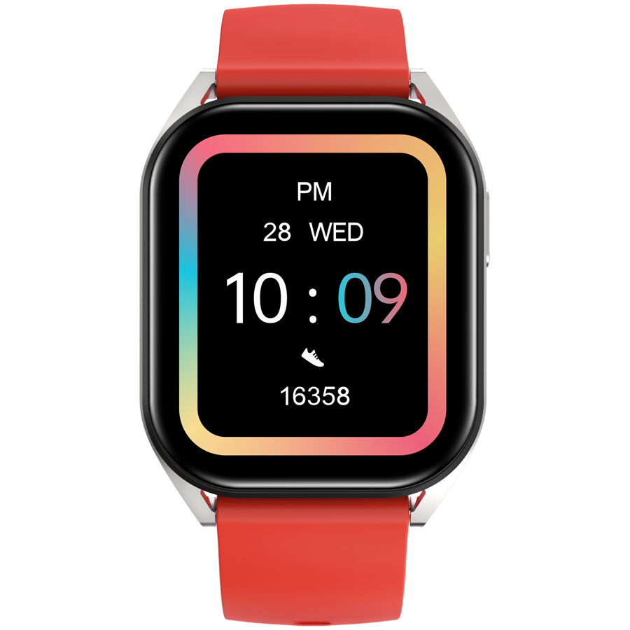 CANYON smart watch Chatter SW-58 BT-CALL Silver Red - Image 2