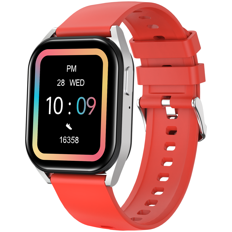 CANYON smart watch Chatter SW-58 BT-CALL Silver Red - Image 4