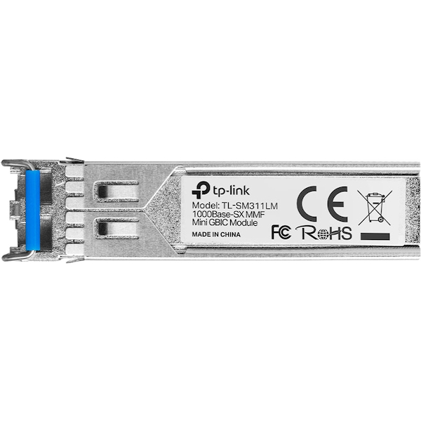 TP-Link SM311LM Omada 1000Base-SX MMF Mini GBIC Module, Multi-mode MiniGBIC module, Supports Digital Diagnostic Monitoring (DDM), Compatible with Small Form Pluggable Multi-Source Agreement (SFP-MSA), Hot-Pluggable, 850nm, 550m - Image 3