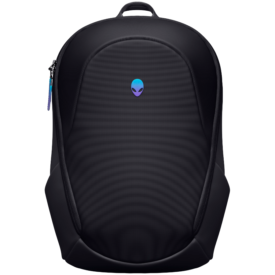 Dell Alienware 16" Backpack - AW5625P, Mesh back, Breathable Back, Buckle, Black, 3Yr - Image 2
