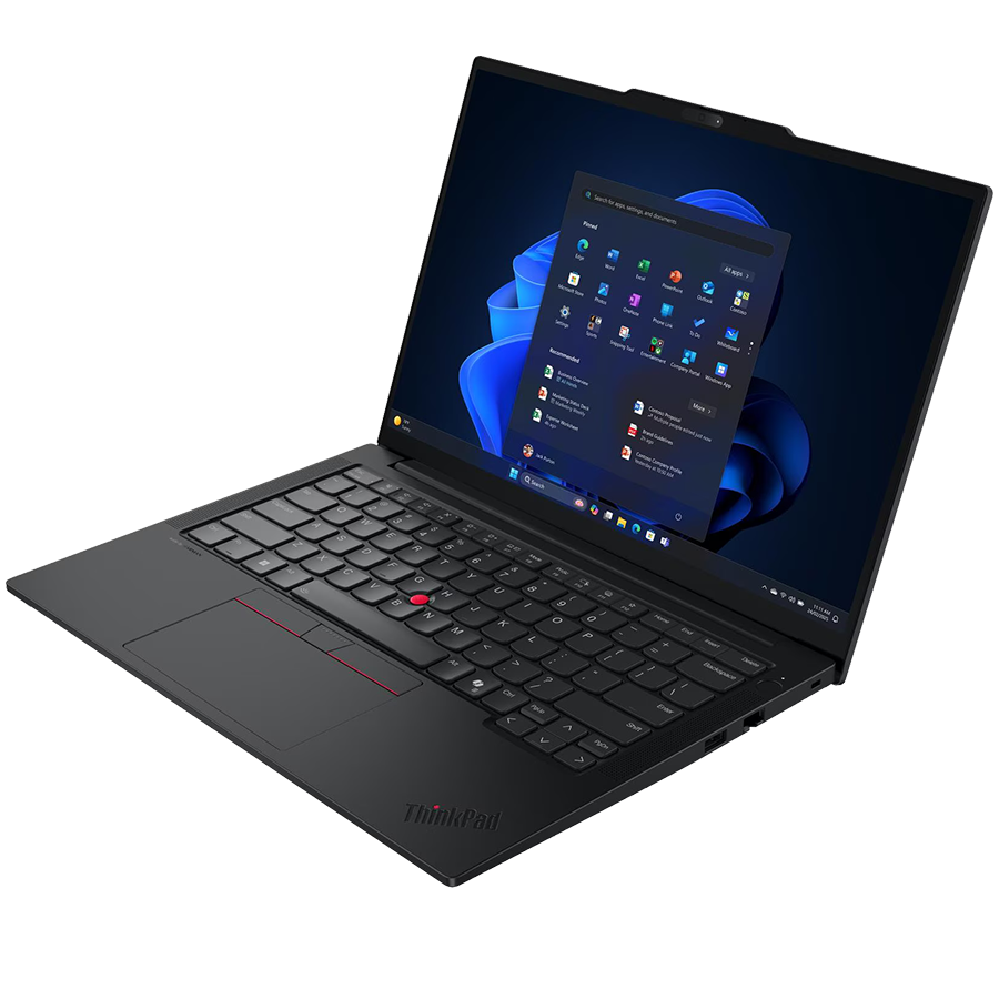 LENOVO ThinkPad E14 Gen 7, 14'' FHD IPS, Intel Core 7 255H, 16GB DDR5, 1TB SSD, 2xUSB-A, USB-C, HDMI, RJ-45, FHD Cam + Mic, WiFI 6E, BT5.3, FP, BH Kb, 64Wh, No OS, Black, 3Y - Image 3