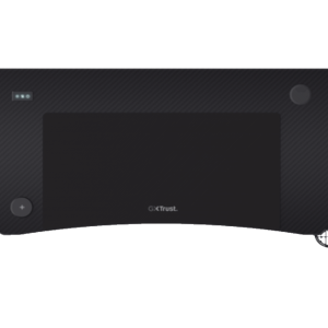 Trust GXT710 Luminus Pro RGBgaming sto, wireless punjač,120x60x74 cm, crni