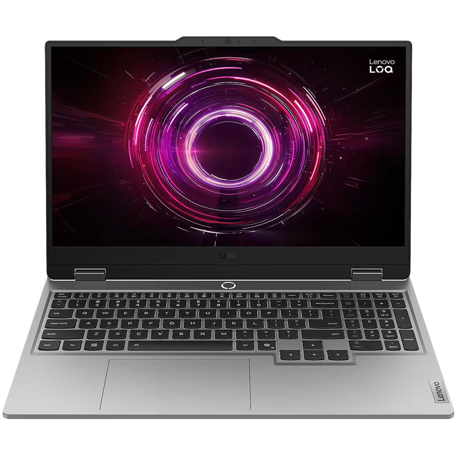 LENOVO LOQ 15AHP10 15.6" FHD IPS, AMD Ryzen 7 250, 16GB DDR5, NVIDIA GeForce RTX 5050 8GB GDDR7, 512GB SSD, 3xUSB-A, USB-C, HDMI, RJ-45, WiFI 6E, BT5.3, BH Kb, 80Wh, No OS, Luna Grey, 2Yr - Image 2