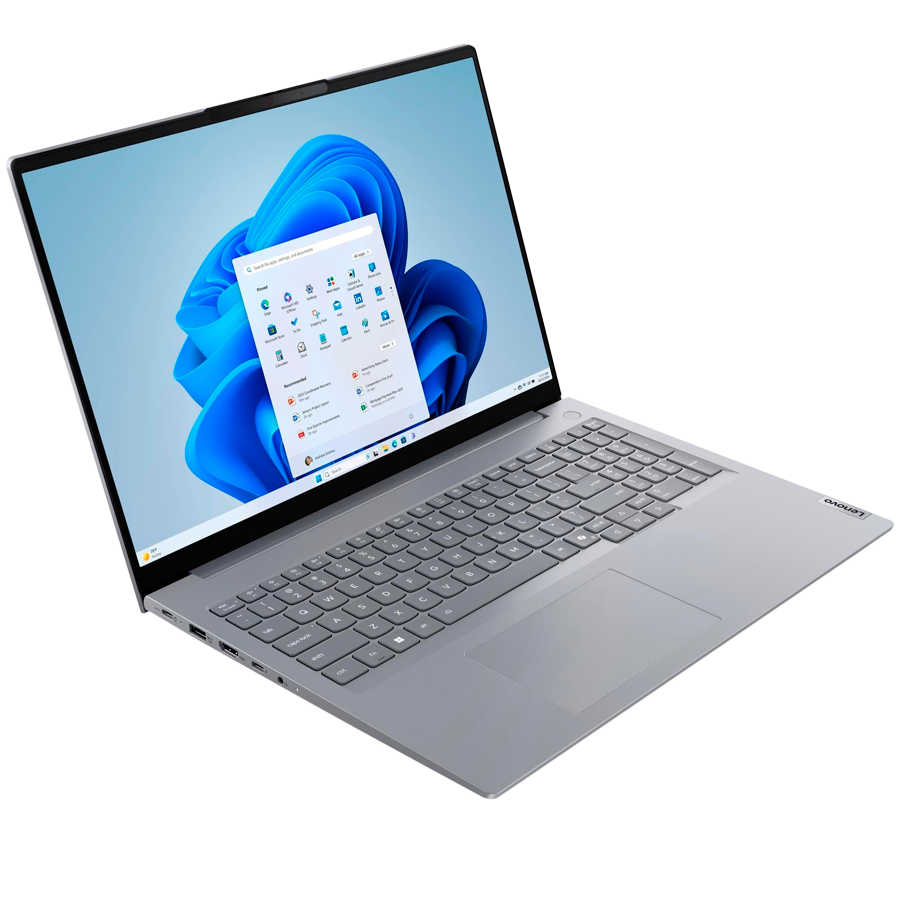 ThinkBook 16 G9 IRL, 16'' WUXGA (1920x1200) IPS 300 nits AG, Ultra 5 210H, 8C, 16GB DDR5, 512GB SSD M.2,Intel Intg,1080p IR Cam+Mic, WLAN + BT, 2x USB 3.2, 1x USB 3.2 Type C, 1x USB THB 4, HDMI, SD reader, RJ-45, FPR, Backlit Kb, 48WH, No Os, 3Yr - Image 3