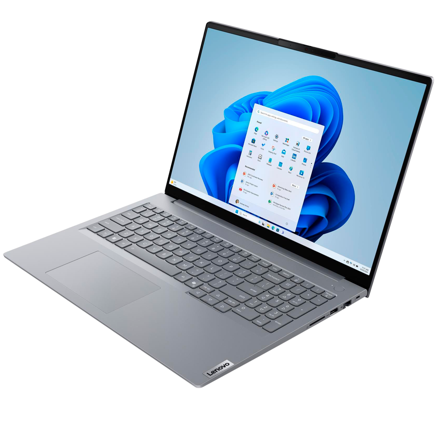 ThinkBook 16 G9 IRL, 16'' WUXGA (1920x1200) IPS 300 nits AG, Ultra 5 210H, 8C, 16GB DDR5, 512GB SSD M.2,Intel Intg,1080p IR Cam+Mic, WLAN + BT, 2x USB 3.2, 1x USB 3.2 Type C, 1x USB THB 4, HDMI, SD reader, RJ-45, FPR, Backlit Kb, 48WH, No Os, 3Yr - Image 4