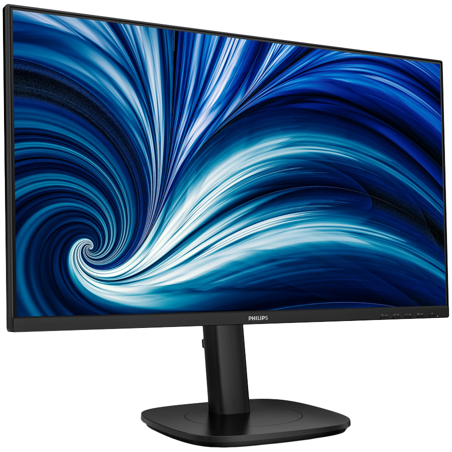 PHILIPS Monitor 24B2N3200J 24" (23.8" viewable), 1920x1080 (FHD), IPS, 120Hz, 4ms (GtG), Adaptive Sync, Full Ergo, 1xD-SUB(VGA), 1xHDMI, 1xDP, USB hub, Speakers, 5y - Image 3