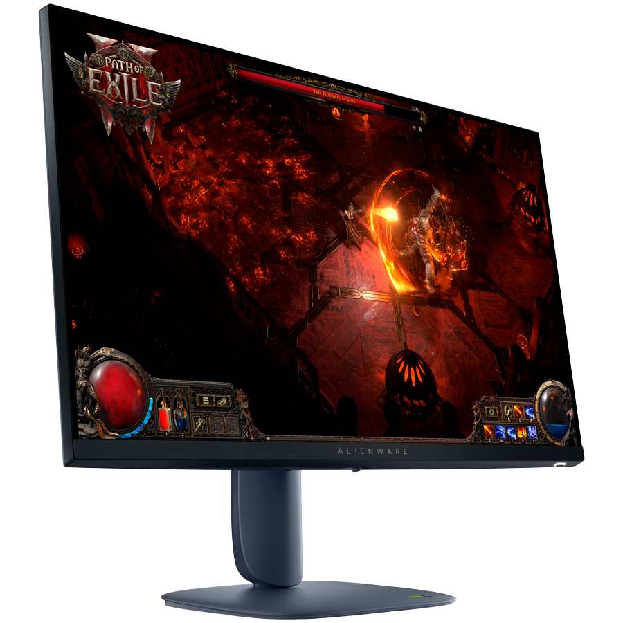 Monitor Alienware AW2725DM 27", 2560x1440, QHD, 180Hz, IPS Antiglare, 16:9, 1000:1, 400 cd/m2, NVIDIA G-SYNC + AMD FreeSync, 1ms, 178/178, 2xDP, HDMI, 2xUSB 3.2, USB-B, Tilt, Swivel, Pivot, Height Adjust, 3Y - Image 3
