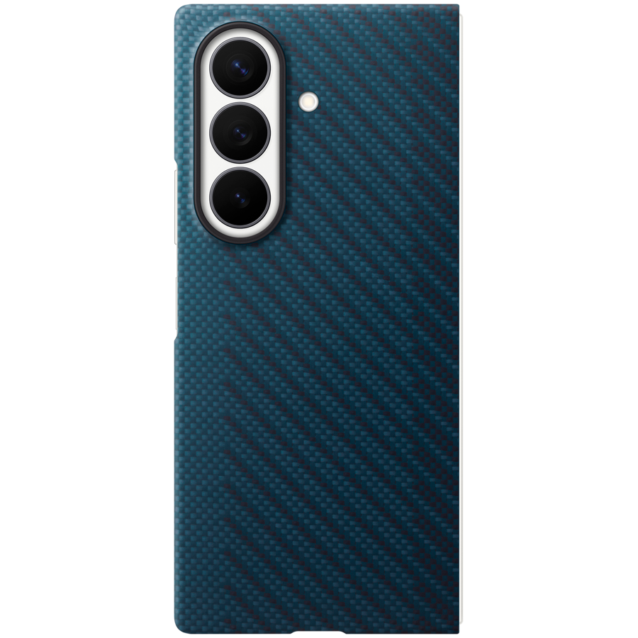 Samsung Galaxy Fold8 Ultra Carbon Magnet Case Navy - Image 5