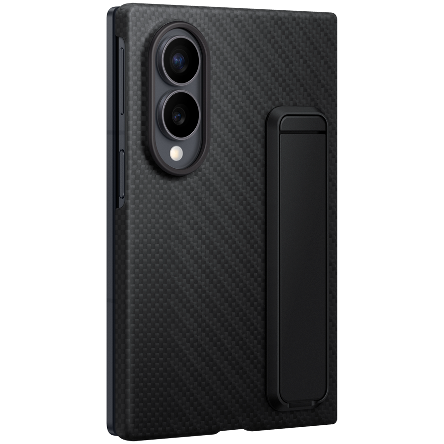 Samsung Galaxy Fold8 Carbon Standing Black - Image 4