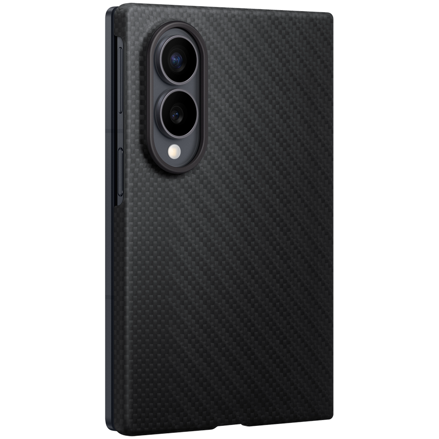 Samsung Galaxy Fold8 Carbon Magnet Case Black - Image 4