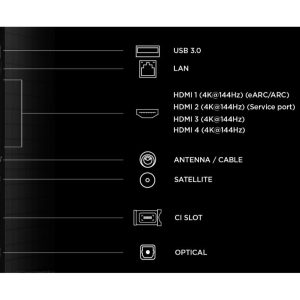 TCL 98"C8L 4K SQD-Mini LED;UHD 144Hz/288Hz FHD Google TV;B&O, 4032 zones, 6000 nits; Zeroborder