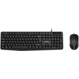 CANYON SET-1 EN/AD Keyboard+Mouse Wired Black