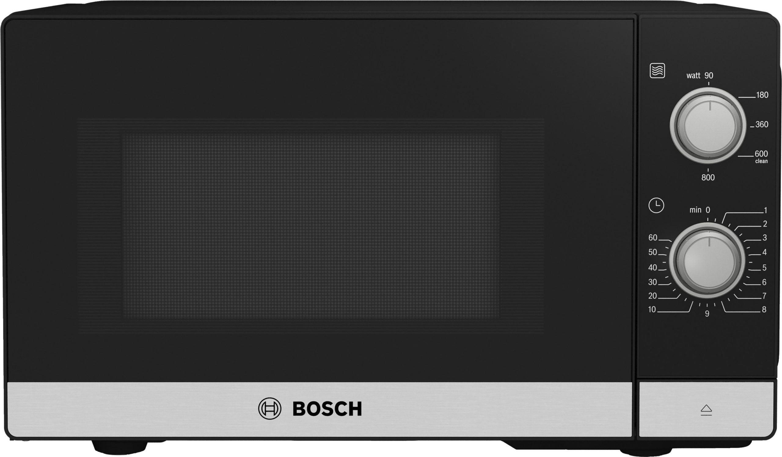 BOSCH Samostojeća Mikrovalna Serie 2|, INOX, 800W, 20L, 5 postavki 90 W, 180W, 360 W, 60 800W - Image 2