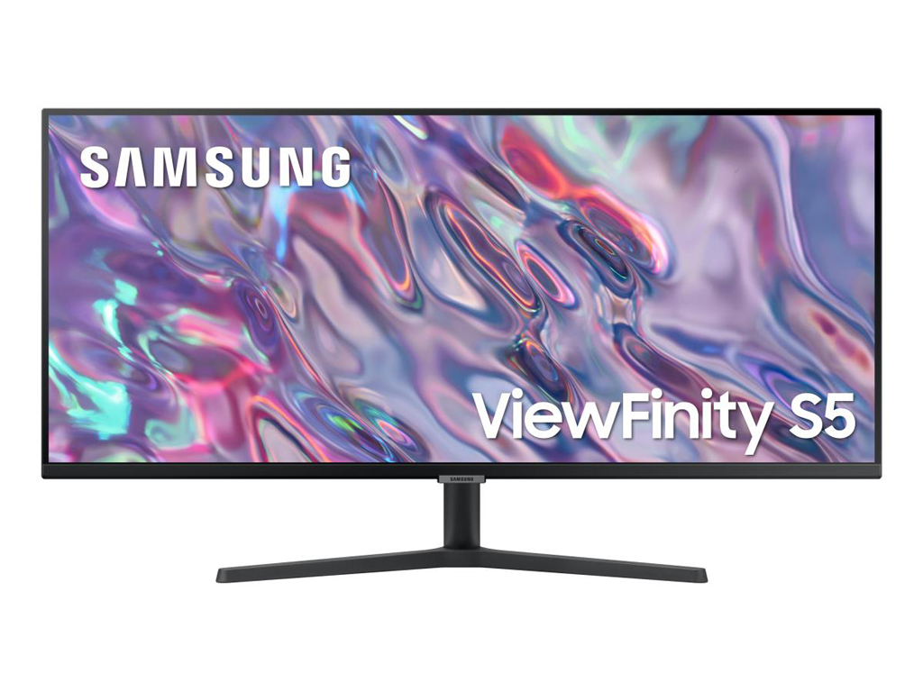 34" UWQHD Ravni Monitor S50GCVA,300cd,5ms,3.440x1.440,100Hz21:9,DP,HDMIx2,Tilt,VESA 100x100,Crna - Image 2