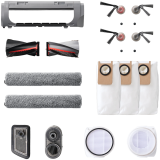Anker, Eufy S2 Accessories Package, 2 Pairs of Side Brushes, 2 Filter Sets, 1 Roller Brush, 1 Brush Guard, Water Tank Filter, Dust Bag, Brush Guard