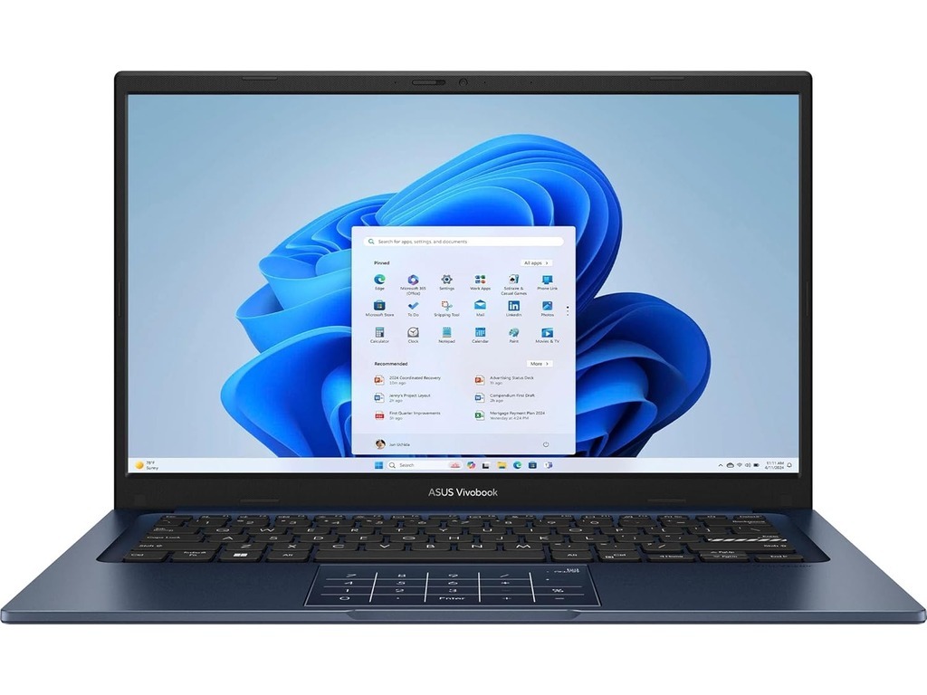 ASUS VivoBook X1404VAP-V14 14" FHD, Intel Core 5 120U, 8GB, 256GB, WIN11, Blue - Image 3