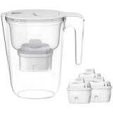 PHILIPS Bokal za filtriranje vode AWP2933WHT4/10, 2,6 l, digitalni timer, 4 filtera, bijeli