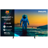 Philips 77OLED820/12 4K OLED GOOGLE TV, 3-side AMBILIGHT, 144 Hz, Procesor P5 AI Perfect, 194 cm (77"), Dolby Vision and Dolby Atmos