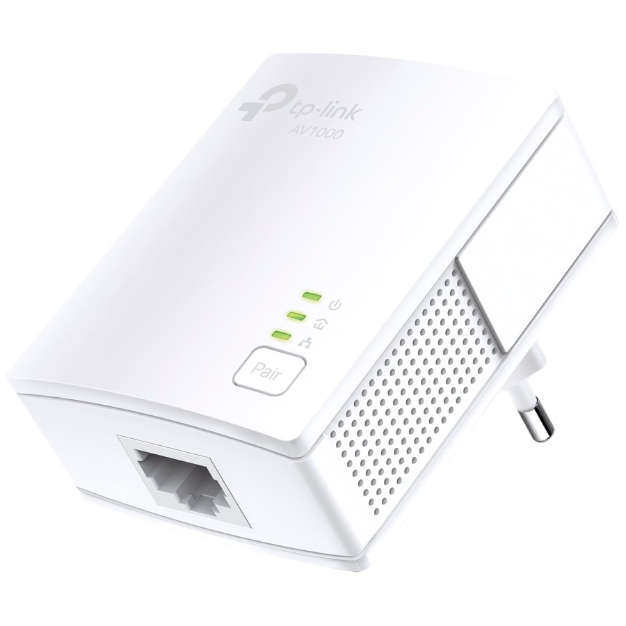 TP-Link AV1000 Powerline Starter Kit, Broadcom, 1 Gigabit Port, 1000Mbps Powerline, HomePlug AV, New PLC Utility,Twin Pack, Patented Power - Saving Mode - automatically reduces power consumption by up to 85% - Image 3