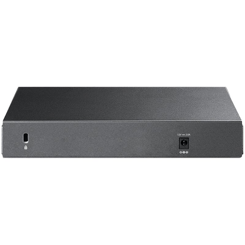 8-port Desktop 2.5G Unmanaged switch, 8 100/1G/2.5G RJ-45 ports, Fanless design, 12V/1.5A DC power supply. - Image 3