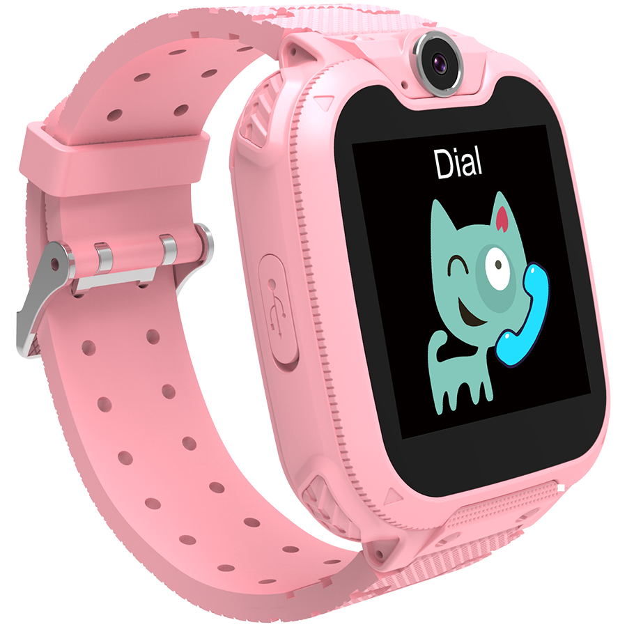 CANYON Tommy KW-31, Kids smartwatch, 1.54 inch colorful screen, Camera 0.3MP, Mirco SIM card, 32+32MB, GSM(850/900/1800/1900MHz), 7 games inside, 380mAh battery, compatibility with iOS and android, red, host: 54*42.6*13.6mm, strap: 230*20mm, 45g - Image 4